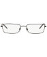 ფოტო #3 პროდუქტის BE1268 Men's Rectangle Eyeglasses