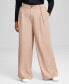 ფოტო #4 პროდუქტის Trendy Plus Size Easy Wide-Leg Trousers