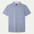 Фото #3 товара HACKETT Cott Linen Filafil short sleeve polo