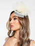 Фото #7 товара True Decadence floral fascinator in cream