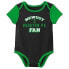 MLS Austin FC Infant Girls' 3pk Bodysuit - 18M