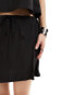 Фото #4 товара Weekday Georgine co-ord mini skirt in Black