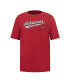 ფოტო #4 პროდუქტის Women's Cardinal Arkansas Razorbacks Script Tail Oversized Boyfriend T-shirt