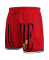 Men's Red The Simpsons Bart Simpson Eat My Shorts Basketball Shorts