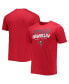 Фото #2 товара Men's Red Tampa Bay Buccaneers Combine Authentic Big Stage T-shirt