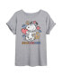 Фото #1 товара Hybrid Apparel Trendy Juniors Peanuts Dog Graphic Oversized Tee