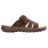 Propet Jace Fisherman Mens Brown Casual Sandals MSO001L-CF