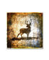 Фото #1 товара lightbox Journal 'High Country Deer' Canvas Art - 35" x 35" x 2"