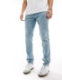 Фото #2 товара Dr Denim Clark slim fit jeans in rubble light vintage wash