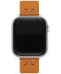 Фото #1 товара Brown Leather Strap For Apple Watch® 38mm-45mm