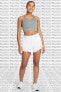 Фото #5 товара Flex Essential 2 in 1 Training White Shorts ikisi Bir Arada Taytlı Beyaz Kadın Şort