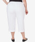 ფოტო #5 პროდუქტის Plus Size Hyannisport Pull-On Capri Pant