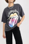 Фото #4 товара Футболка Defacto Rolling Stones Oversize Fit