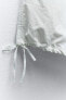 Фото #10 товара Объемная юбка миди из нейлона ZARA