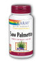 Фото #1 товара solaray Saw Palmetto Berry Extract Экстракт ягод со пальметто 160 мг 120 гелевых капсул