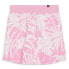 Puma Essentials Palm Resort Floral Drawstring Skirt Womens Pink Casual 68300930