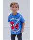 Фото #4 товара Toddler Boys Spidey and His Amazing Friends Birthday T-Shirt to (2T - 10-12)