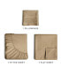 Фото #5 товара 3 Piece 100% Cotton 400 Thread Count Sheet Set - Twin Extra Long