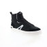 Фото #3 товара Lacoste L004 Mid 0722 2 CMA Mens Black Canvas Lifestyle Sneakers Shoes