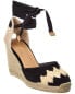 Фото #1 товара Castañer Cande Suede Wedge Sandal Women's Black 36