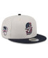 Фото #1 товара Men's Black Seattle Mariners 2024 Fourth of July 9FIFTY Snapback Hat