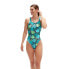 Фото #1 товара SPEEDO Allover Digital Leaderback Swimsuit