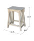 Фото #6 товара Mission Counter Height Stool