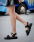 Фото #12 товара Women's Peyton Double Buckle Flatform Sandals