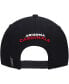 Фото #3 товара Men's Black Arizona Cardinals Stacked Snapback Hat