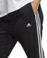 Plus Size Essentials 3-Striped Cotton French Terry Cuffed Joggers