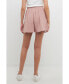Фото #4 товара Women's Gauze Shorts With Thick Elastic Band And Pockets