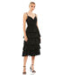 ფოტო #2 პროდუქტის Women's Ieena Ruffle Tiered Sleeveless Midi Dress