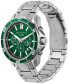 ფოტო #4 პროდუქტის Men's Spencer Chronograph Silver-Tone Stainless Steel Watch 44mm