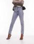 Topshop Hourglass Original high rise Mom jeans in bleach Белый, W26 L32 - фото #1