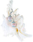 Фото #1 товара Очаровательные серьги Pastel Dream с чистым серебром и жемчугом Lampglas ERO8