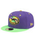 Фото #1 товара Men's Purple Biloxi Shuckers Theme Night King Cakes 59FIFTY Fitted Hat