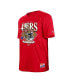 Men's Scarlet San Francisco 49ers Team Logo T-shirt