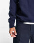 Фото #3 товара ASOS DESIGN heavyweight oversized sweatshirt in navy