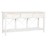 Console Home ESPRIT White Brown Black Metal Fir 181 x 45 x 86 cm