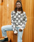 Фото #7 товара Juniors' Beyond Basic Printed Sweater