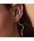 Women's Gold Metallic Snake Ear cuff Earrings
