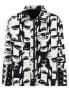 Фото #2 товара Levi's Skateboarding Garage Jacket Men's Size M, Roemello Ugale Coat Black White