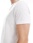 ASOS DESIGN 3 pack t-shirt with crew neck in black, white and grey marl