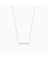 Фото #1 товара Zig Zag Pendant Necklace