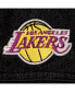 Women's Black Los Angeles Lakers Patch Denim Button-Up Jacket