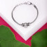 Lovely drop heart steel bracelet SCZ1345