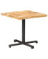 Фото #1 товара Bistro Table Square 31.5"x31.5"x29.5" Rough Mango Wood