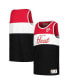 ფოტო #1 პროდუქტის Big Boys and Girls Red/Black Miami Heat Hardwood Classics Special Script Tank Top