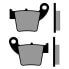 Фото #2 товара BRENTA MOTO Off-Road 6046 Brake Pads