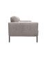 Michalina 84" Polyester with Metal Legs Sofa